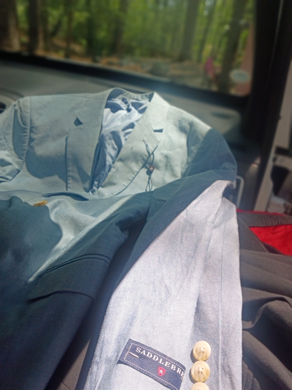 Saddlebred Light Blue Performance Jacket